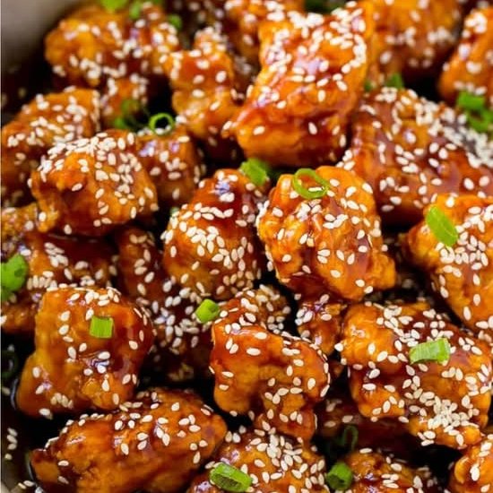 Crispy Fried Sesame Chicken Honeygarlic